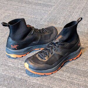 2024 Arc'Teryx Vertex Trail Running and Hiking Shoe - Men's 10.5 Black / Phenom